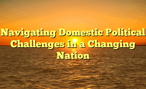 Navigating Domestic Political Challenges in a Changing Nation